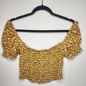 Floral off shoulder Top